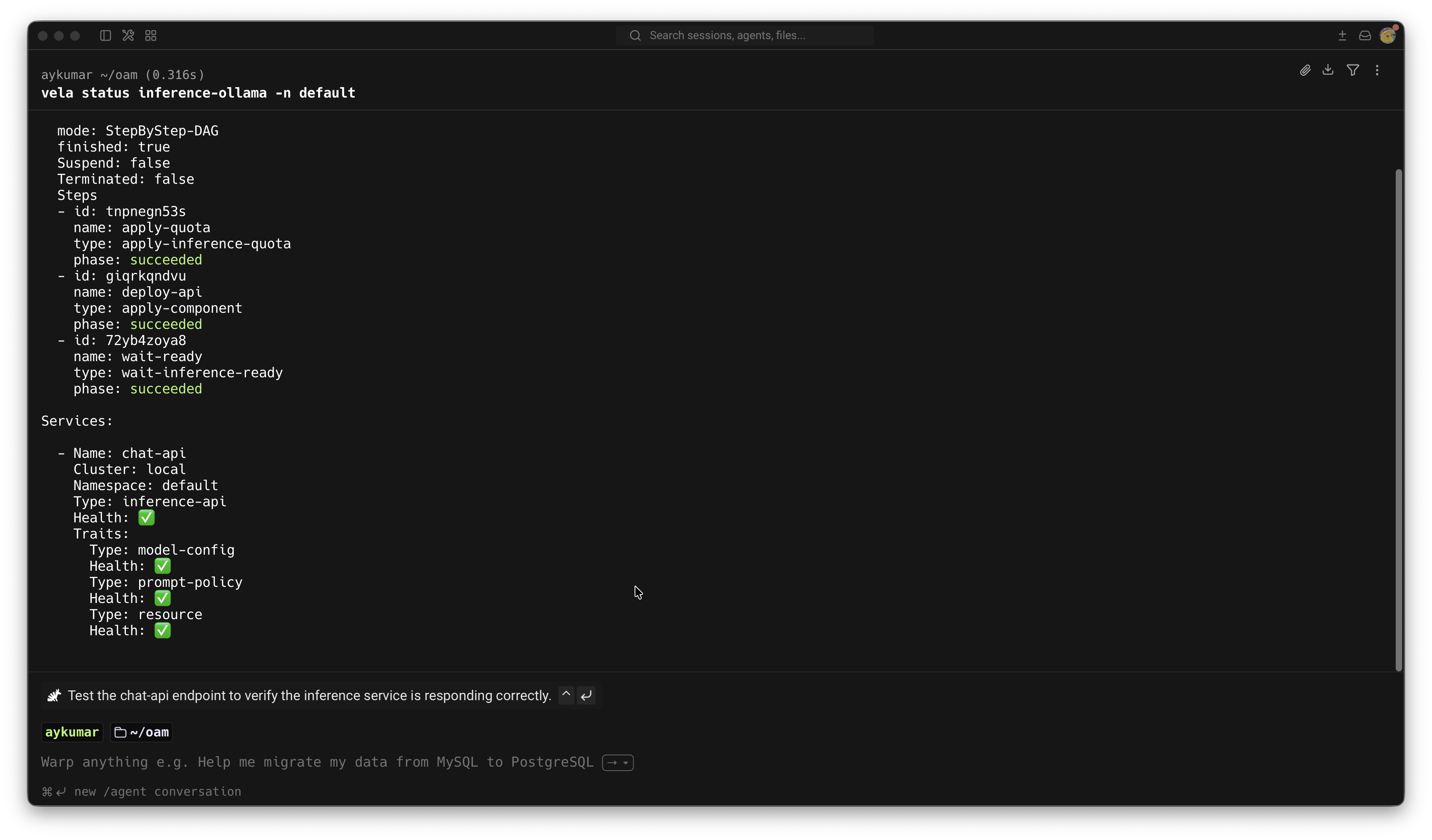 Path A application healthy